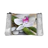 Artsmith, Inc. Coin Purse (2-Sided) Orchid and River Stones