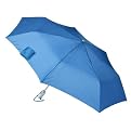 Totes Automatic Open Close Umbrella - Capri Blue