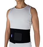 Yasco Adjustable Waist Trimmer Belt, One Size, Black