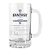 NFL Fantasy Football Commissioner Satin Etch Tankard, 16-ounce