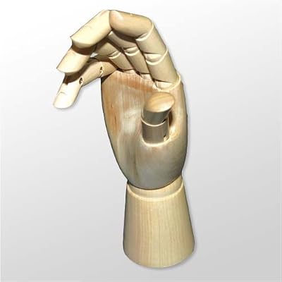 wooden artists hand for drawing and sketching