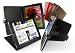 Tuff-Luv Bi-Axis (TM) Faux Leather case cover for Apple iPad & 3G / Wifi - Black