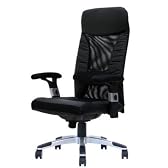 Bauhutte (バウヒュッテ) オフィスチェア BM-38 Maglia ハイバック メッシュチェア 上下左右可動式アームレスト ランバーサポート付