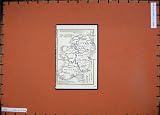 1962 ANTIQUE MAP IRELAND COUNTIES CORK DUBLIN ANTRIM