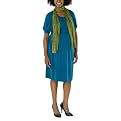 Liz Lange&reg; Knit Dress with Scarf - Blue