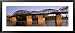 Bridge over the River, L and N Bridge, Ohio River, Covington, Kentucky, USA Framed Art Poster Print by Panoramic Images, 43x19