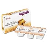 Xerox WorkCentre C2424 Compatible Yellow 108R00662 Pack of 3 Solid Ink ColorStix Cartridges - 108R662 by LD Products