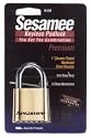 CCL K436 "SESAME" KEYLESS PADLOCK 1" - SOLID BRASS
