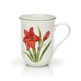Mikasa Antiquewhite Amaryllis 4.6-Inch Mug
