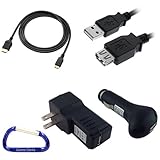 Gizmo Dorks Charging Bundle with HDMI Cable and Carabiner Key Chain for the ....