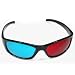 3D Brille f�r TV und Kino 'SPORT-LOOK' Rot/Blau #2