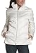 Apparel : Kenneth Cole Reaction Women's Shiny Satin Zip Front Down Jacket With Chevron Quilt