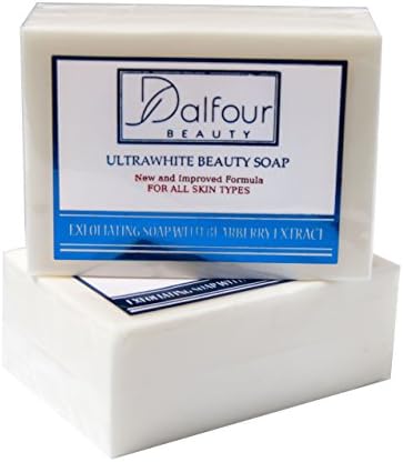 3 Bars of Dalfour Beauty Ultrawhite Beauty Soap - Great for All Skin Types!