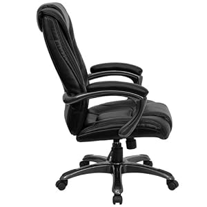 Flash Furniture High Back Black Leather Executive Office Chair Picture 1