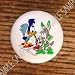 BABY LOONEY TUNES ROAD RUNNER AND WILE E COYOTE DRAWER PULLS KNOBS