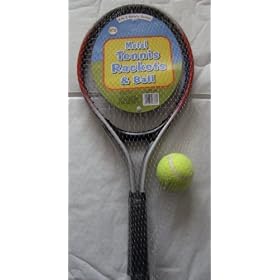 Metal Tennis Rackets & Ball Set