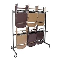 Folding Chair Dolly Black