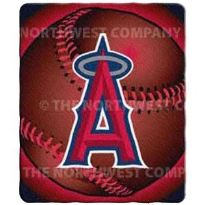 Los Angeles Angels MLB Lightweight Fleece Throw Blanket 50