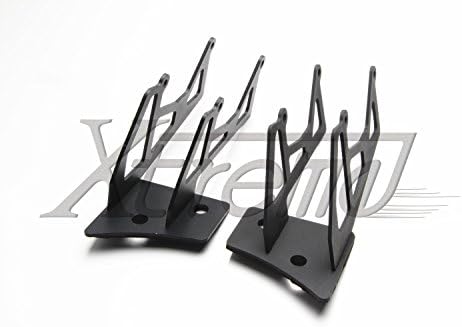 Xtreme® 2007 - 2014 Jeep Wrangler JK Windshield Hinge Lower Corner Brackets For LED Square & Round Work Light