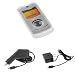 Electronics : Durable Flexible Soft Clear White Silicone Skin Case + Car Charger + Home Travel Charger for For Verizon LG Chocolate 3 VX-8560 Cell Phone