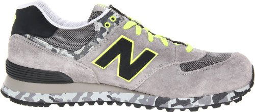 New Balance Men's ML574 Camo Running Shoe,Grey/Camo,12 D US Review
