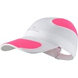 Ronhill Run Cap White/Flou Pink One Size
