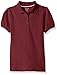 French Toast Girls Short Sleeve Stretch Pique Polo