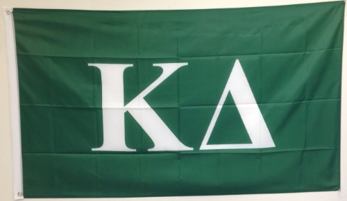 Kappa Delta Sorority Letter Flag