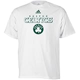 Boston Celtics White adidas True T-Shirt