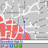 London Congestion Charge Map for Tube 2 (Palm OS) downloadable Software