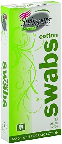 Swisspers Organics Cotton Swabs - 180 Count