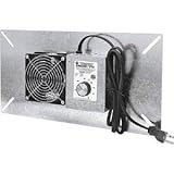Tjernlund UnderAire Crawl Space Ventilator - Deluxe One-Fan, 110 CFM, Model# V1D