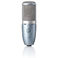 AKG PERCEPTION 220 Professional Studio Microphone for general purpose with one inch true condenser large diaphragm capsule.