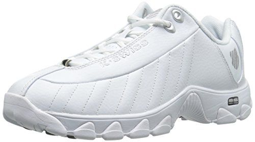 KSWISS-Mens-ST329-Comfort-Memory-Foam-Training-Shoe-WhiteBlackSilver-85-M-US