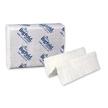 Georgia-Pacific BigFold Junior 20886 White Value C-Fold Replacement Paper Towel, 11" Length x 9.25" Width (Case of 10 Packs, 220 per Pack)