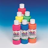 8 - Oz. Color Splash ! Fluorescent Acrylic Paint ( Pack of 6 ) - B000GPLM4M