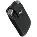 BlackBerry Torch 9800 Series Leather Swivel Holster (Black)