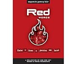 Magnetic Poetry - Red Words