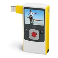 Flip Ultra Camcorder 2nd Generation, 120 Minutes (Yellow)