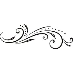 WANDTATTOO d44 cooles Tribal 40x13 cm - schwarz