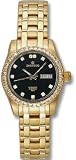 Sartego Women's SGBK68 Gold Tone Stainless Steel Automatic Watch