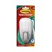 Command Bathroom Hook with Water-Resistant Strips, 1-Hook, 2-Strip