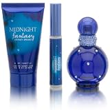 Midnight Fantasy by Britney Spears for Women 3 Piece Set Includes: 1.0 oz Eau de Parfum Spray + 1.7 oz Body Souffle + 7ml Lip Gloss