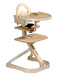 Svan High Chair in Natural Wood Stain