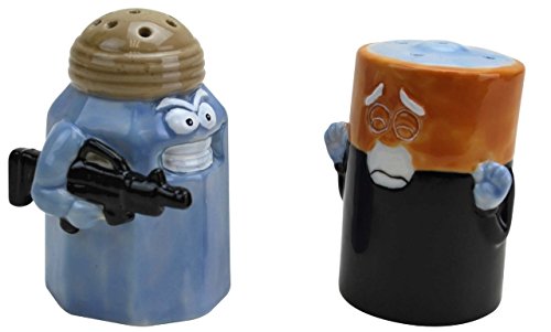 BigMouth Inc Assault/Battery Salt and Pepper Shakers