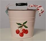 Retro Cherries Pink Baby Bucket