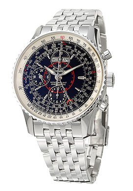 Breitling A2133012-B571-441A Navitimer Black Dial Stainless Steel Men's Automatic Chronograph, Chronometer, Tachymeter Watch