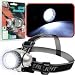 Super Bright 12 LED Headlamp W / Adjustable Strap This Amazing Ultra Bright 12 LED Headlamp Allows You to Work Hands Free Under Even the Darkest Conditions