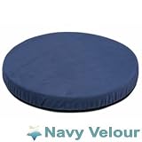 Deluxe Swivel Seat Cushion Navy Velour