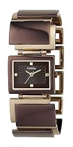Fossil ES1858 Stainless Steel Ladies Copper IP and Gold Bracelet Watch